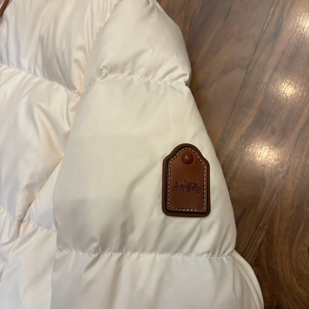 Coach Women's Long Down Puffer Coat